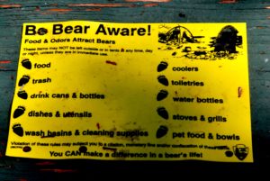 Be Bear Aware