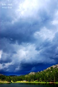 Storm over Sylvan Lake